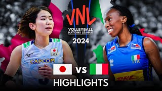 🇯🇵 JAPAN vs ITALY 🇮🇹  GOLD MEDAL MATCH  Highlights  Womens VNL 2024 [upl. by Margy955]