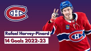 Rafael HarveyPinard 49 All 14 Goals of the 202223 NHL Season [upl. by Roberson]