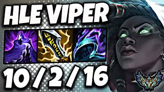 Senna vs Kalista ADC  HLE Viper  Rank 2 Korea Challenger 1413 ✅ [upl. by Coplin]