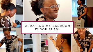 Arranging my Small Bedroom  Bedroom Layout Ideas  IKEA Wardrobes [upl. by Ellenehs]