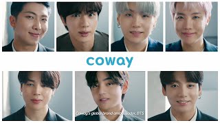 COWAY x BTS We innovate for your better life [upl. by Welch]