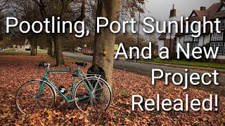 Port Sunlight Autumn ride with new project revealed Ian May Cycles 531 touring bicycle [upl. by Nyrhtak938]