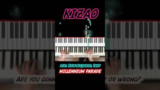 【DIGEST】quotKIZAOquot MILLENNIUM PARADE feat Rauw Alejandro and Tainy Piano cover Lyrics [upl. by Kippar140]