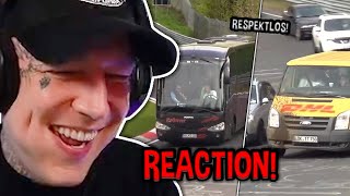 LUSTIGSTE MOMENTE am NÜRBURGRING 🚘😂 Reaktion auf Nürburgring Compilation  MontanaBlack Reaktion [upl. by Jase]