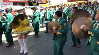 Banda Espectacular Pagador de Oruro Fraternidad Morenada Rosas de Viacha Entrada del Gran Poder 2024 [upl. by Ahsemac437]