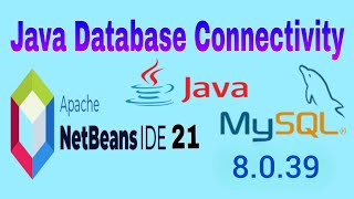 How to connect MySql Database 8039 amp Java NetBeans IDE 22 Using Connectorj Driver  JDBC in java [upl. by Vanny820]