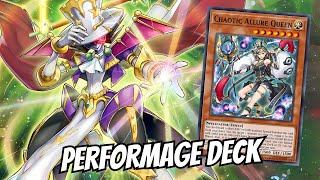 Worlds Best PERFORMAGE Deck ft Chaotic Allure Queen [upl. by Pincince]