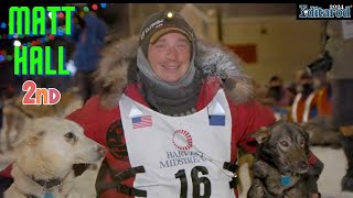 Iditarod 2024  Matt Hall 2nd place [upl. by Llennej]