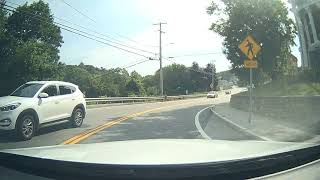 Driving to Wrights Farm in Burrillville Rhode Island [upl. by Colinson]