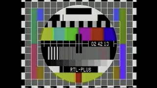 RTLplus Testbild  Radio Luxemburg 01071989 [upl. by Oflunra]