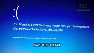 ACPIBIOSERROR BSOD in Samsung Laptop [upl. by Ardis]