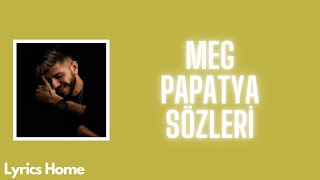 MEG  Papatya SözleriLyrics [upl. by North]