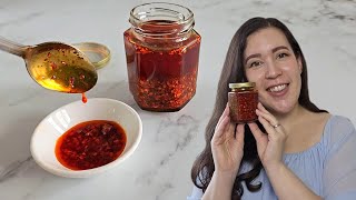 How To Make Sichuan Chilli Oil Recipe  Chinese Chill Oil [upl. by Hsital]