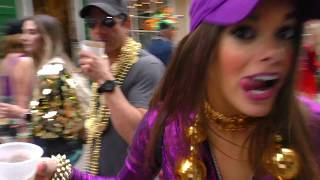 NO⚜️LA ❤️ Proposal 💍 Cam ❤️ Goes to Mardi Gras 2018 Part 2 4K Ultra HD [upl. by Nohsreg]