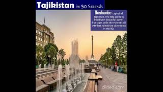 Tajikistan in 30 seconds [upl. by Plafker414]