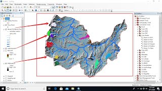 Hydrological modeling in ArcGIS  ArcMap [upl. by Caruso]