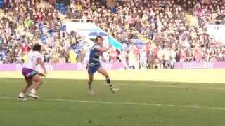 Ratchford miss pass for Russell Try [upl. by Eendyc]