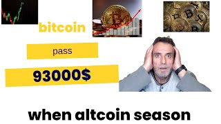 Το Bitcoin περνα τα 93000when altcoins season [upl. by Marcell]