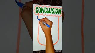 Conclusion Page Decoration Tutorial  Diy Conclusion Page Decor [upl. by Theurich791]