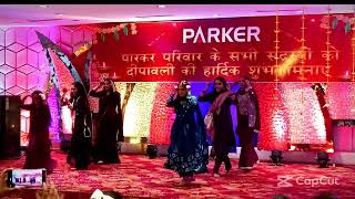 Parker Overseas Limited Diwali Celebration party performance 01 [upl. by Sisxela]