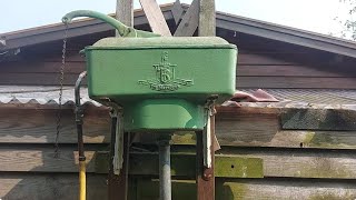 1936 B Finch amp Co quotThe Belverderequot Cast Iron High Level Cistern Before Restoration [upl. by Elrod]