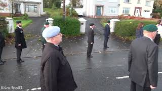 Staffordstown Accordion No5  RBL Remembrance Sunday  Randalstown 101124 4K [upl. by Sileray75]