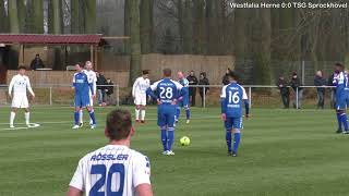 Oberliga Westfalen 1718 SC Westfalia Herne  TSG Sprockhövel [upl. by Raynard124]