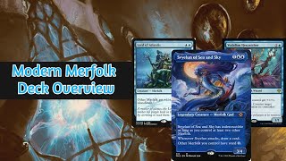 Modern Merfolk Deck OverviewGuide  Modern  MTGO [upl. by Aubigny903]