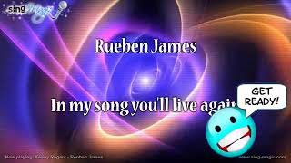 Kenny Rogers Reuben James Karaoke Version Instrumental [upl. by Ylebmik130]