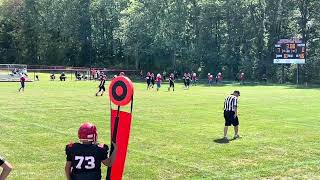 1st quarter 5th grade football vs Mapleton 9824 WIN 320 [upl. by Yovonnda]