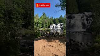 How to find a waterfall nature Michigan waterfalls [upl. by Tocs57]