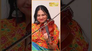 Endhan Nenjil Neengadha song in Violin by Padma Shankar  shorts [upl. by Ailina]