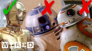 Why NASA Would Take C3PO to Space But Not R2D2 or BB8  WIRED [upl. by Luba402]