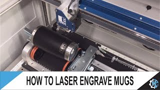 How to Laser Engrave Mugs  Engraving Yeti Mugs  Laser Engraving Mugs [upl. by Stevie]