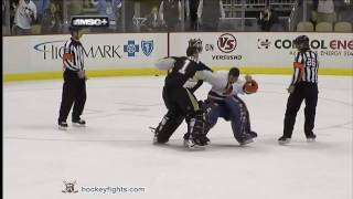 Rick DiPietro vs Brent Johnson Feb 2 2011 [upl. by Neve]