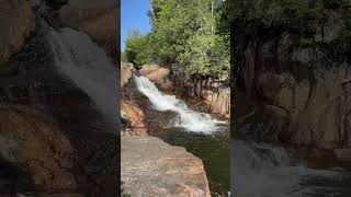 Mid Small Falls Rangeley Maine waterfall [upl. by Gnilyarg347]