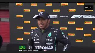 Max Verstappen Lewis Hamilton Lando Norris postrace interview I 2021 Imola GP [upl. by Eizdnil]