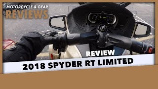 2018 Spyder RT Limited Review [upl. by Hort]