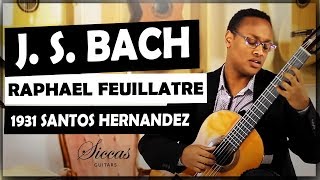 Raphaël Feuillâtre plays BACH  BWV 826 Partita No 2 on a 1931 Santos Hernandez [upl. by Mona814]