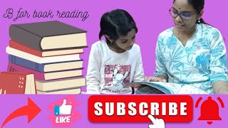 B for book reading kidsvideo readingvlog kidsactivities kidseducation kidsfun kidslearning [upl. by Lenzi278]