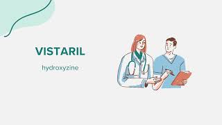 Vistaril hydroxyzine  Drug Rx Information [upl. by Enilekcaj535]