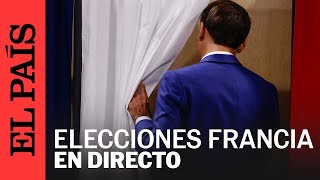 DIRECTO  Le Pen vence en la primera vuelta de las legislativas en Francia según los sondeos [upl. by Aprile390]