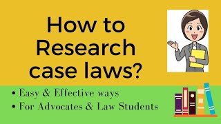 Searching Case Laws How to Research Case Laws  Legal Research Tips  Online Legal Research [upl. by Lukin]