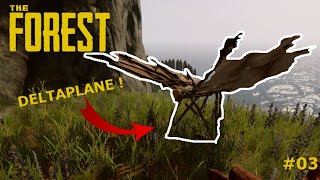 Comment trouver le DELTAPLANE  THE FOREST HARDCORE COOP  Ep03 [upl. by Toomay]