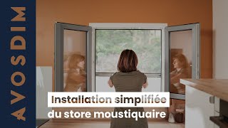 Comment installer un Store Moustiquaire Enroulable [upl. by Wooldridge]