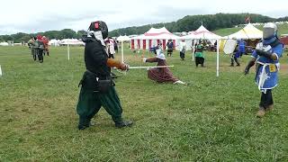 Pennsic 51 Known World Baronial Champions Tourney 8724 Sir Thorin vs [upl. by Lohrman]