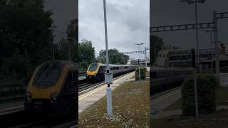 CrossCountry class 220027 passing Tilehurst Railway Station train dieseltrain trainspotting [upl. by Ahtanoj937]