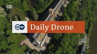 DailyDrone Gradierwerk Bad Kösen  DW Deutsch [upl. by Enytsirk]