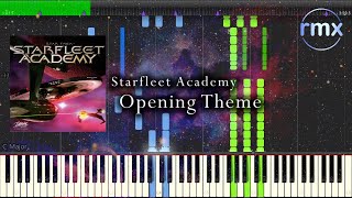 Starfleet Academy  quotOpening Themequot Piano Solo Arrangement FREE Sheet Music [upl. by Pinelli]