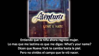 Aventura  Mi Niña Cambió lyric  letra [upl. by Ayotol]